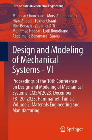 Omslagafbeelding: Design and Modeling of Mechanical Systems - VI 9783031650062