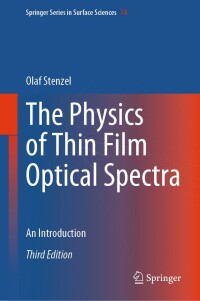 Cover image: The Physics of Thin Film Optical Spectra 3rd edition 9783031650291