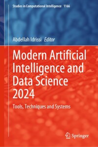 Cover image: Modern Artificial Intelligence and Data Science 2024 9783031650376