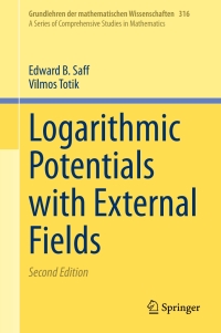 Cover image: Logarithmic Potentials with External Fields 2nd edition 9783031651328