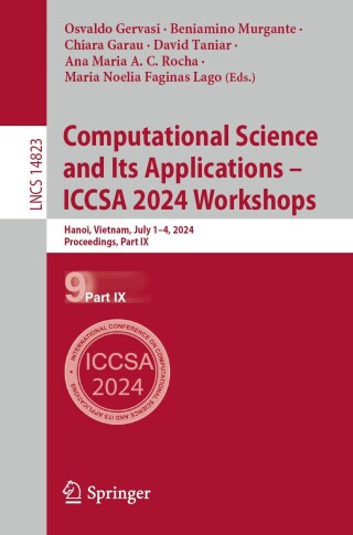 Imagen de portada: Computational Science and Its Applications – ICCSA 2024 Workshops 9783031653285