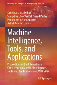 Imagen de portada: Machine Intelligence, Tools, and Applications 9783031653919