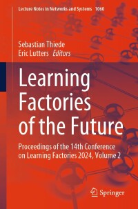 Cover image: Learning Factories of the Future 9783031653995