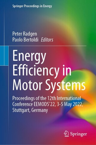 Cover image: Energy Efficiency in Motor Systems 9783031654787