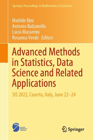 Cover image: Advanced Methods in Statistics, Data Science and Related Applications 9783031656989