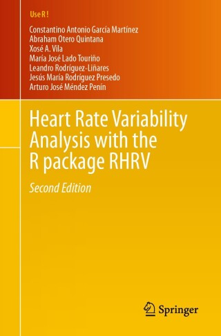 Cover image: Heart Rate Variability Analysis with the R package RHRV 2nd edition 9783031657528