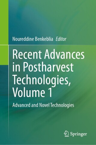 Cover image: Recent Advances in Postharvest Technologies, Volume 1 9783031658112