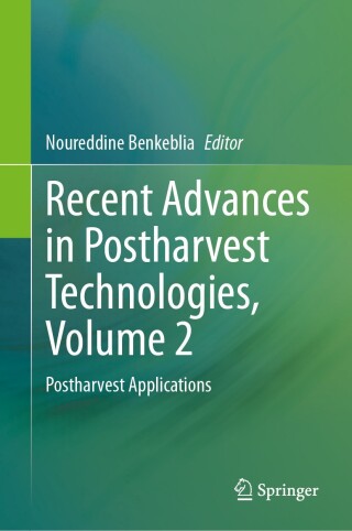 Omslagafbeelding: Recent Advances in Postharvest Technologies, Volume 2 9783031658150