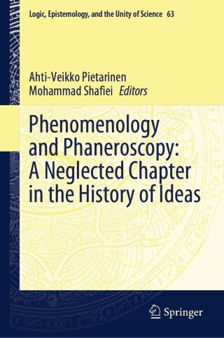 Imagen de portada: Phenomenology and Phaneroscopy: A Neglected Chapter in the History of Ideas 9783031660160