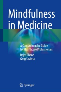 Cover image: Mindfulness in Medicine 9783031661655