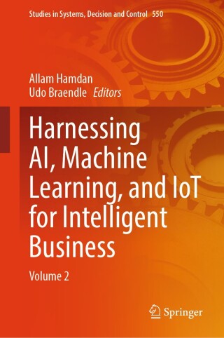 Imagen de portada: Harnessing AI, Machine Learning, and IoT for Intelligent Business 9783031662171