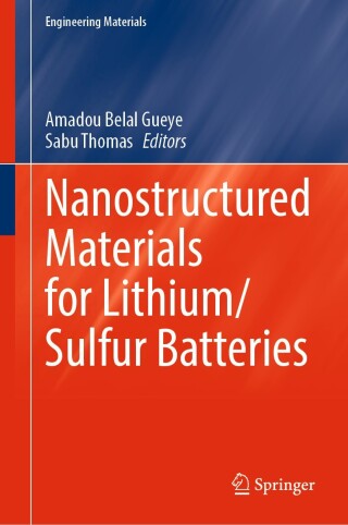Omslagafbeelding: Nanostructured Materials for Lithium/Sulfur Batteries 9783031662256