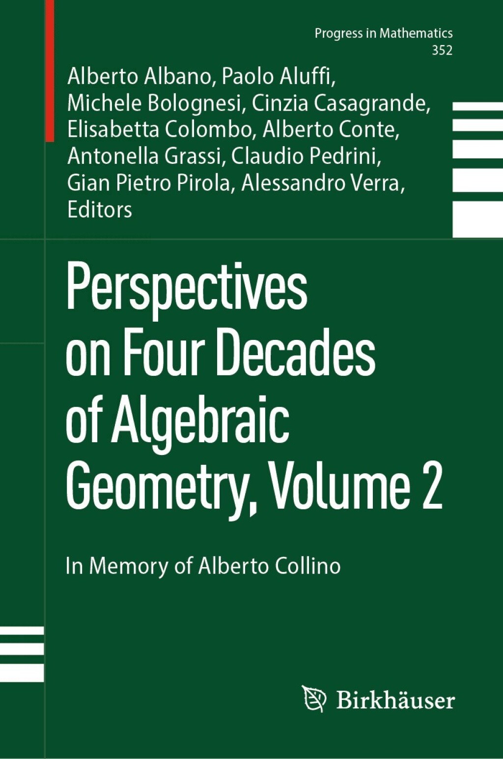 ISBN 9783031662331 product image for Perspectives on Four Decades of Algebraic Geometry  Volume 2 (eBook Rental) | upcitemdb.com