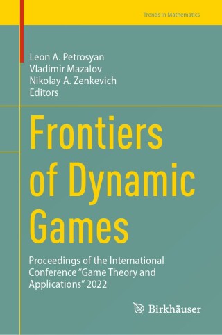 Cover image: Frontiers of Dynamic Games 9783031663789