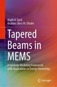 Imagen de portada: Tapered Beams in MEMS 9783031663901