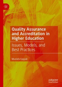 Cover image: Quality Assurance and Accreditation in Higher Education 9783031666223