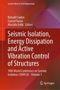 Cover image: Seismic Isolation, Energy Dissipation and Active Vibration Control of Structures 9783031668876