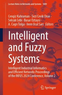 Titelbild: Intelligent and Fuzzy Systems 9783031671944