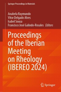 Imagen de portada: Proceedings of the Iberian Meeting on Rheology (IBEREO 2024) 9783031672163