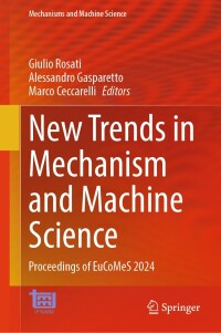 Cover image: New Trends in Mechanism and Machine Science 9783031672941