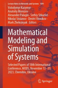 Titelbild: Mathematical Modeling and Simulation of Systems 9783031673474