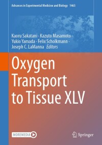 Cover image: Oxygen Transport to Tissue XLV 9783031674570