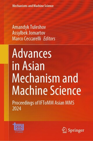 Cover image: Advances in Asian Mechanism and Machine Science 9783031675683