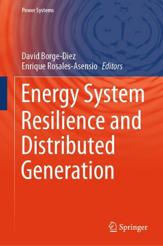 Imagen de portada: Energy System Resilience and Distributed Generation 9783031677533