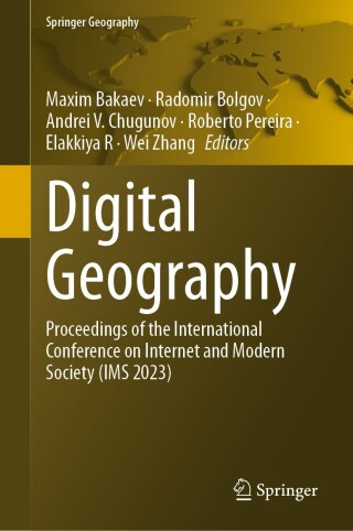 Imagen de portada: Digital Geography 9783031677618