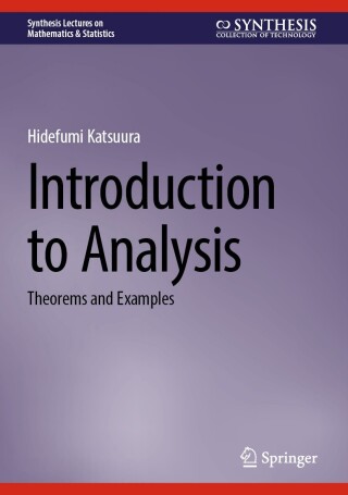 Imagen de portada: Introduction to Analysis 9783031679537