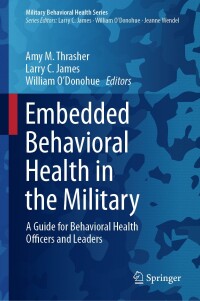 Imagen de portada: Embedded Behavioral Health in the Military 9783031680939