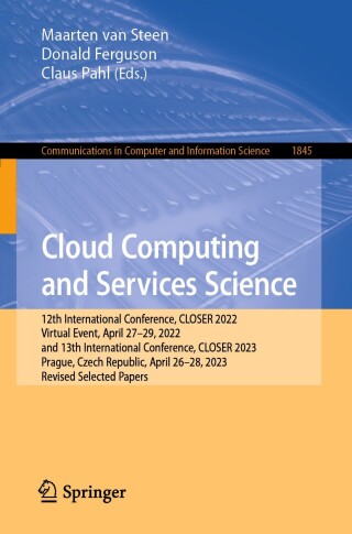 Cover image: Cloud Computing and Services Science 9783031681646