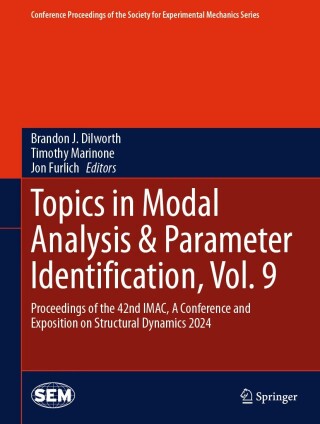 Cover image: Topics in Modal Analysis & Parameter Identification, Vol. 9 9783031681790
