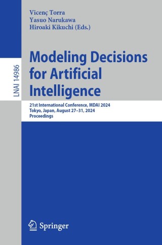Imagen de portada: Modeling Decisions for Artificial Intelligence 9783031682070