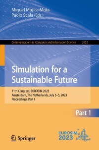 Cover image: Simulation for a Sustainable Future 9783031684340