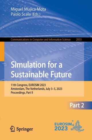 Imagen de portada: Simulation for a Sustainable Future 9783031684371
