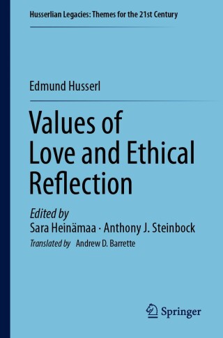 Cover image: Values of Love and Ethical Reflection 9783031686979