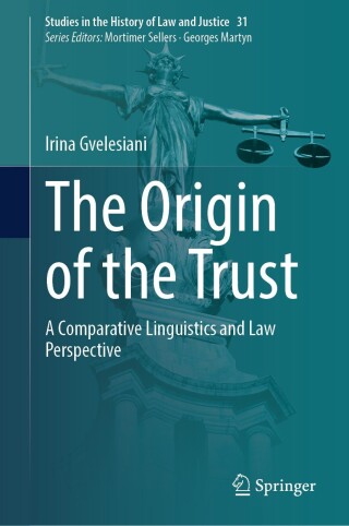 Imagen de portada: The Origin of the Trust 9783031690266
