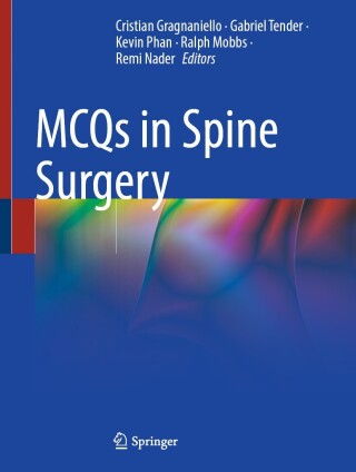 Cover image: MCQs in Spine Surgery 9783031693311