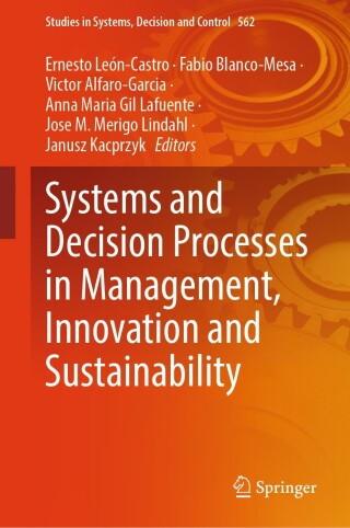 Imagen de portada: Systems and Decision Processes in Management, Innovation and Sustainability 9783031693816