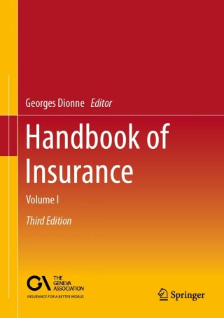 Imagen de portada: Handbook of Insurance 3rd edition 9783031695605