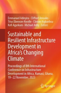 Cover image: Sustainable and Resilient Infrastructure Development in Africa's Changing Climate 9783031696053