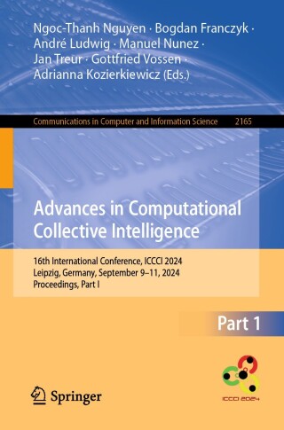 Cover image: Advances in Computational Collective Intelligence 9783031702471