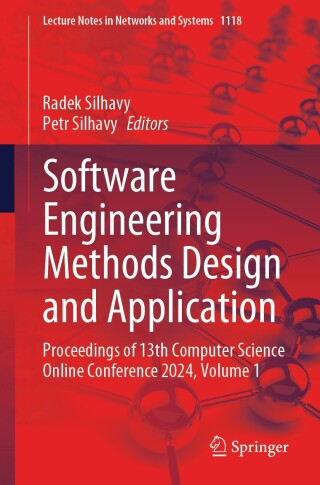 Cover image: Software Engineering Methods Design and Application 9783031702846