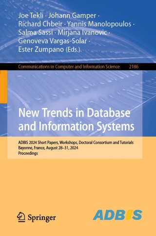 Cover image: New Trends in Database and Information Systems 9783031704208