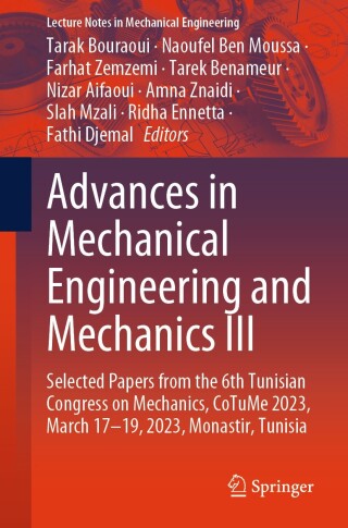 Cover image: Advances in Mechanical Engineering and Mechanics III 9783031704277