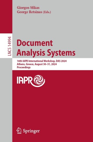 Imagen de portada: Document Analysis Systems 9783031704413