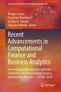 Cover image: Recent Advancements in Computational Finance and Business Analytics 9783031705977