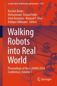 Cover image: Walking Robots into Real World 9783031707216