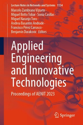 Cover image: Applied Engineering and Innovative Technologies 9783031707599